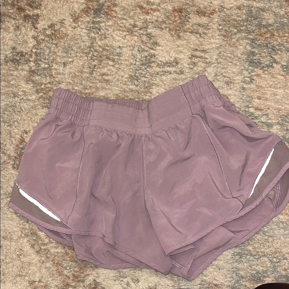 Lululemon Athletica Purple Athletic Shorts Relaxed Fit